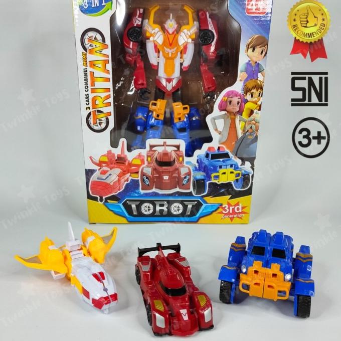 Tobot Tritan 3 in 1 Galaxy Detectives Master V SPEED, MONSTER, SHUTTLE