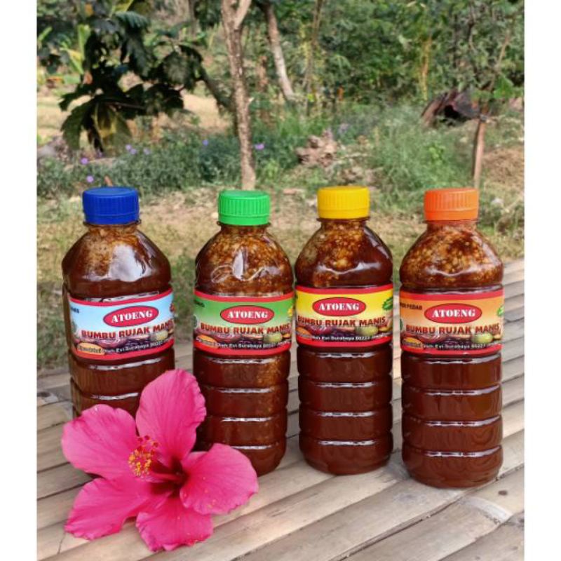 

Bumbu rujak manis cap ATOENG , sambal rujak manis , sambal rujak buah , bumbu rujak terlaris