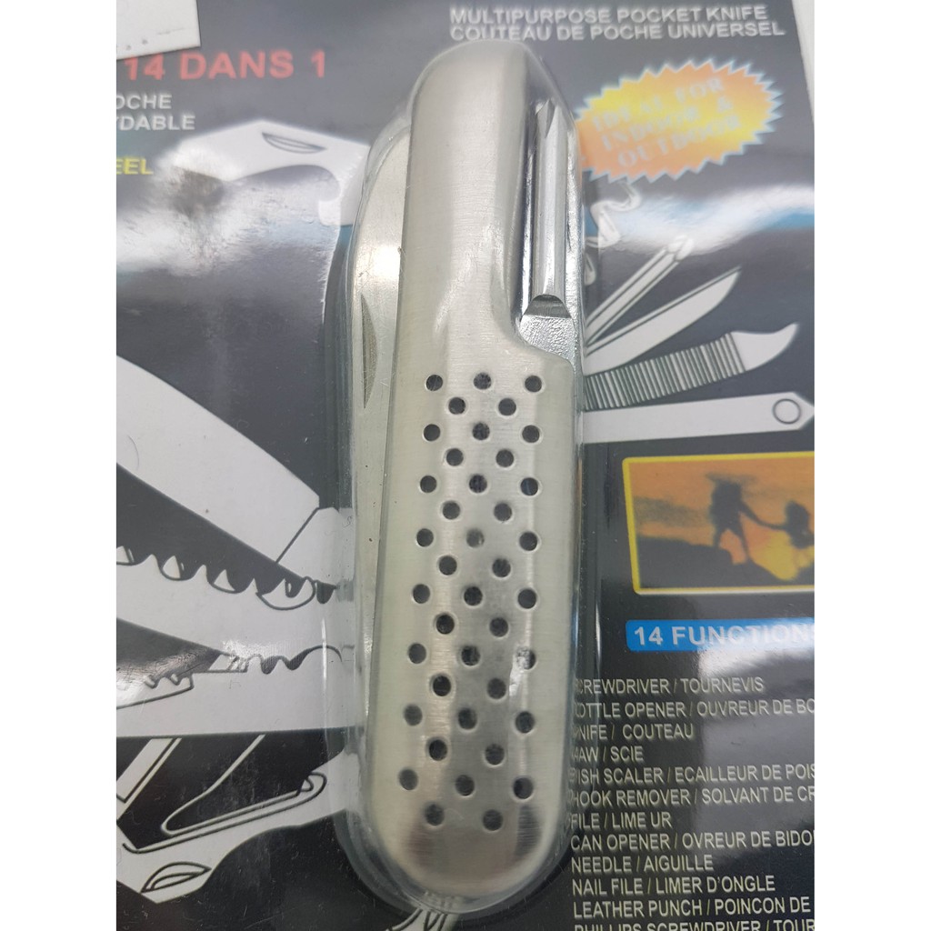 PISAU LIPAT 14 IN 1 / PISAU MULTITOOLS 14 IN 1