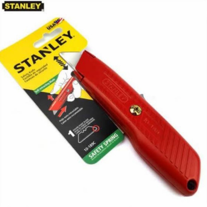 

Hari Ini Pisau Cutter 6" Utility Stanley 10-189C Interlock Safety Utility Knife Bergaransi