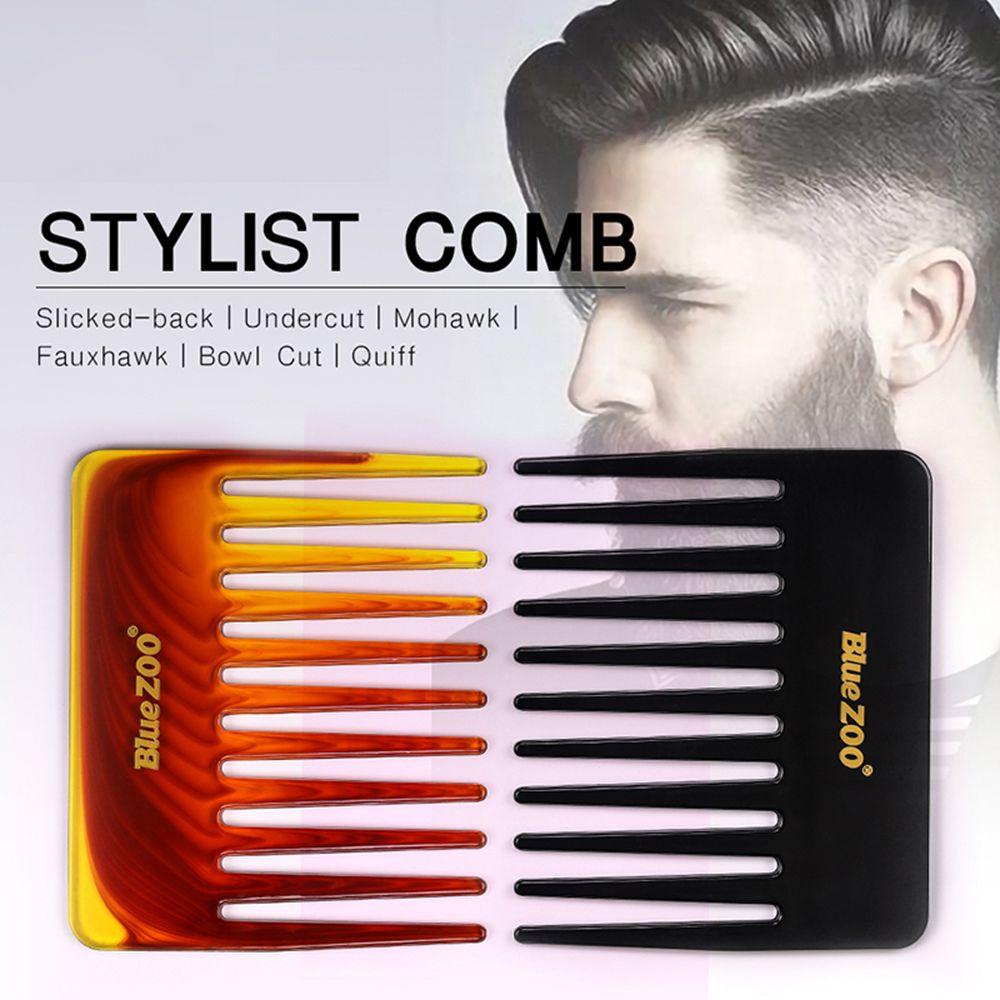 Preva Sisir Rambut Pria Kecantikan Rambut Keriting Profesional Hairdressing Hair Fork Brush