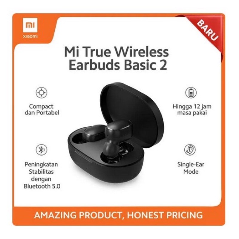 Jual mi true wireless earbuds basic original Indonesia|Shopee Indonesia