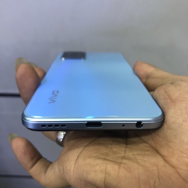 vivo y33s ram 8gb second bekas pakai fullset original like new