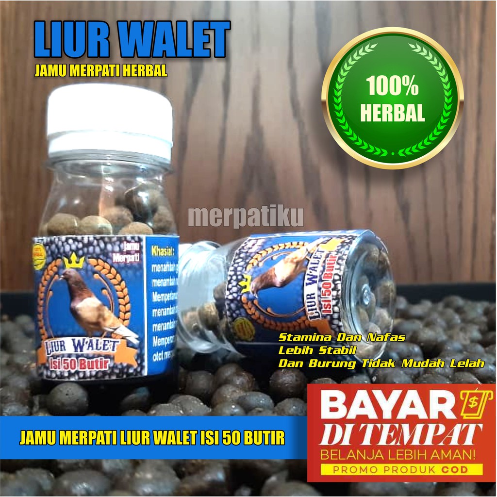 JAMU MERPATI KOLONG DAN BALAP / JAMU MERPATI KOLONG / JAMU MERPATI BALAP / LIUR WALET 50 BUTIR