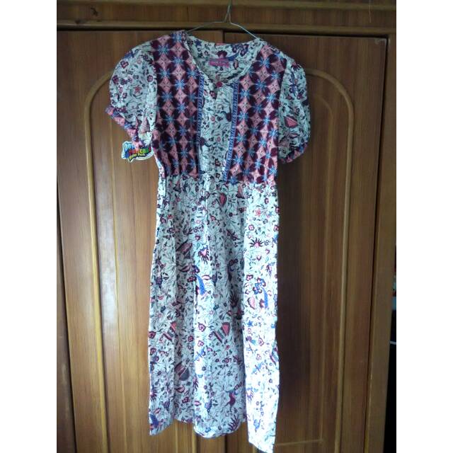 Preloved dress batik