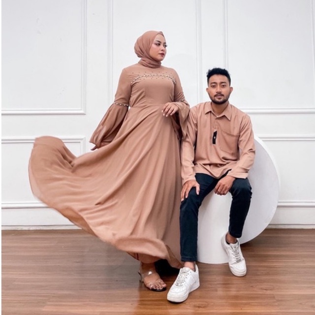 Vanesha Margaretta - Couple 671#Dapat 2 /Gamis &amp; Kurta/Fashion Couple