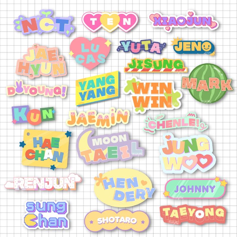 Jual Stiker Nct Deco Shopee Indonesia