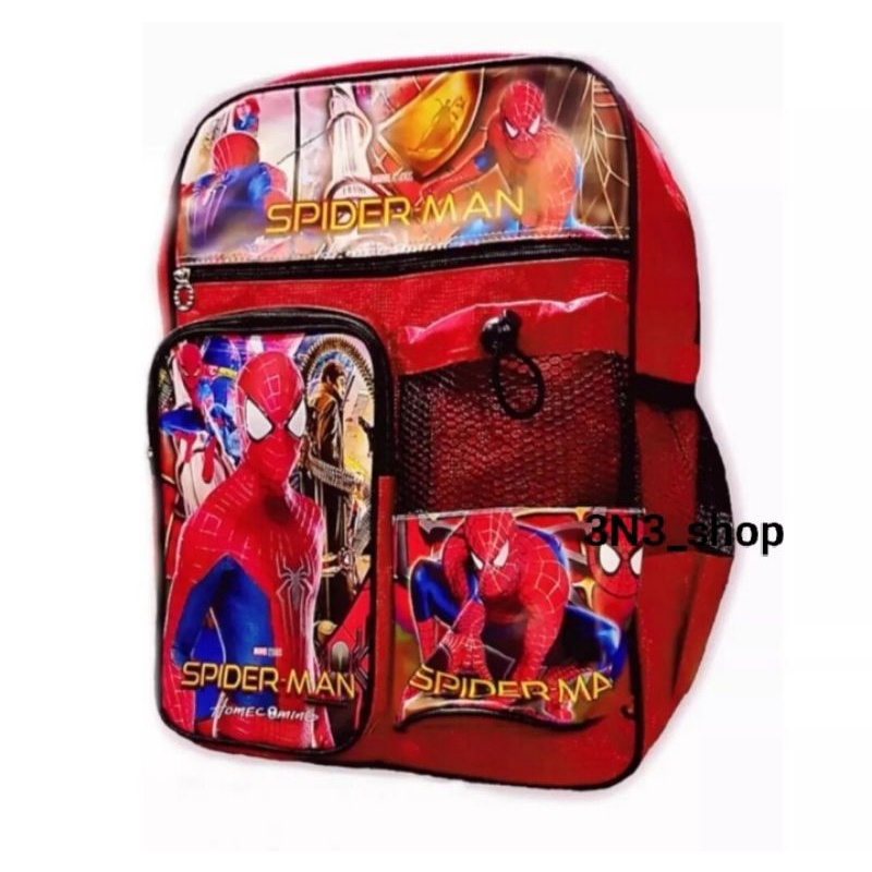 TAS RANSEL ANAK TK/SD SPIDERMAN BERHADIAH BOTOL