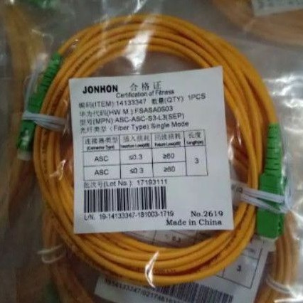 Patch cord ScApc - ScApc