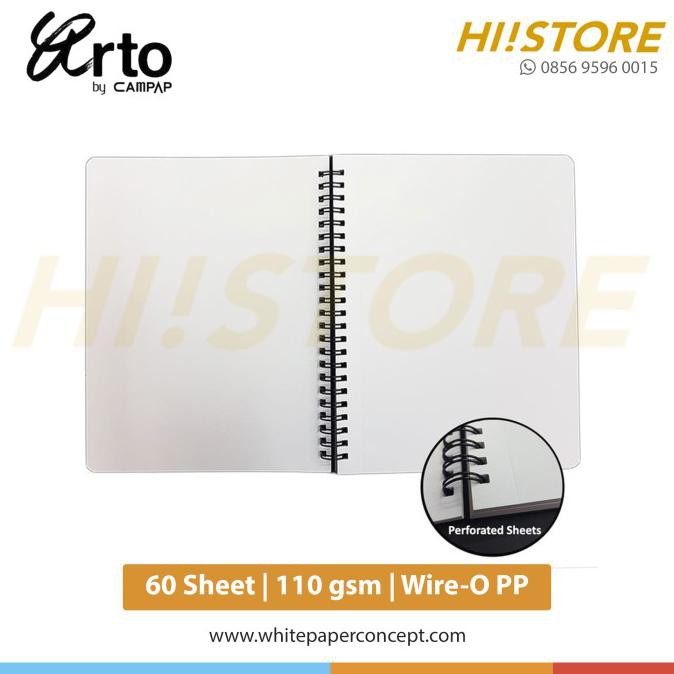 

Murah Arto Wire-O Sketch Book A4 Pp Cover - Hi Store Promo