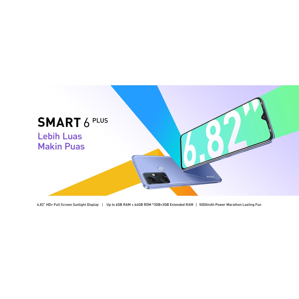 Infinix Smart 6 HD 2/32 GB Garansi resmi