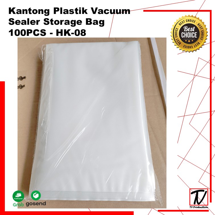 Kantong Plastik Vacuum Sealer Storage Bag  100PCS