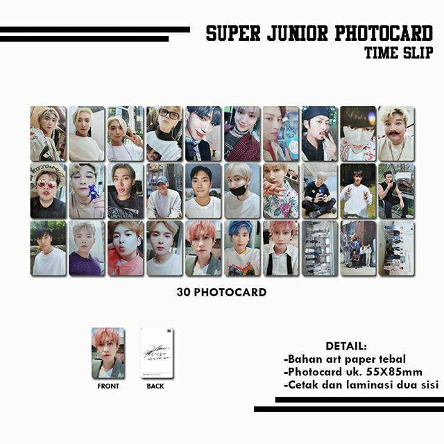 SUPER JUNIOR TIME SLIP PHOTOCARD