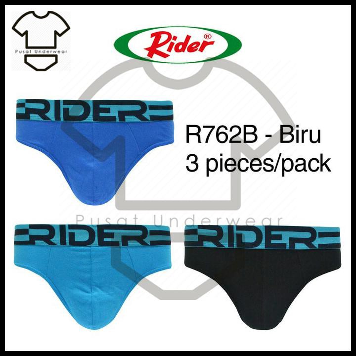 DISKON CELANA DALAM PRIA RIDER R762B ISI 3 | RIDER SPORT 762 