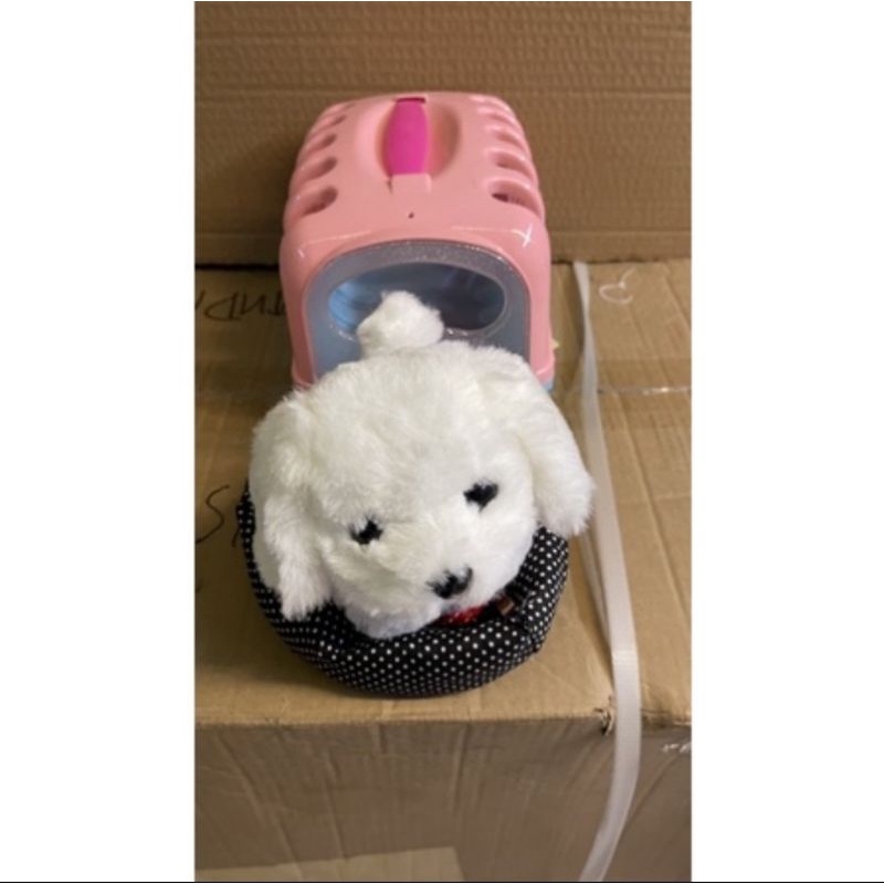 Mainan anak boneka dogi / anjing bisa berjalan &amp; bunyi guguk