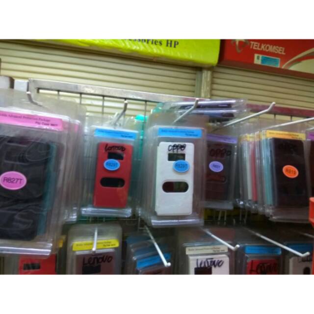 Flip cover case view oppo r827t r829t r831 r819 dan backdoor r831harga per 1