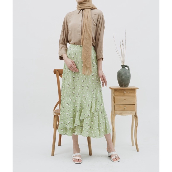 Elite Jade Skirt | Rok | Asymetric skirt