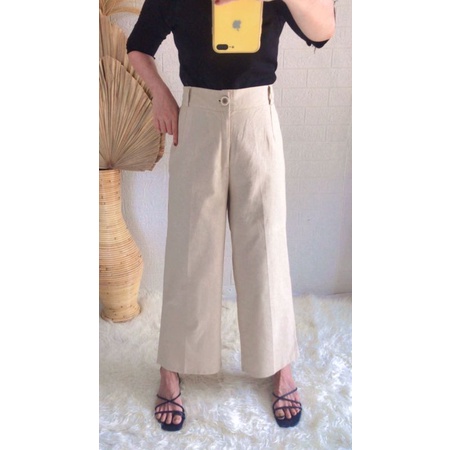 Kulot linen premium / kulot import /linen jatuh