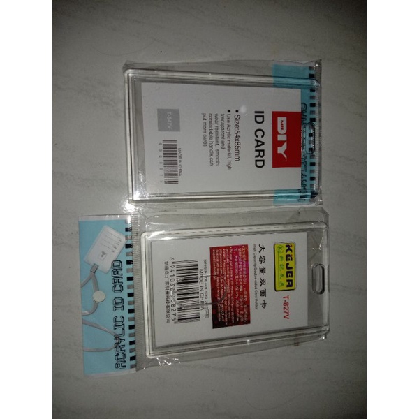 Card Holder Acrylic (Transparan)