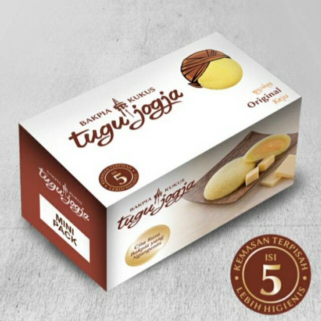 BAKPIA KUKUS TUGU JOGJA minipack isi 5 pcs perpack