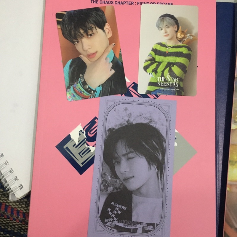 Pc Photocard Standee Soobin Fight Escape Taehyun OS card Beomgyu AR card TXT