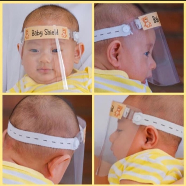 Face Shield Baby / Pelindung Wajah Bayi / Masker Wajah Bayi