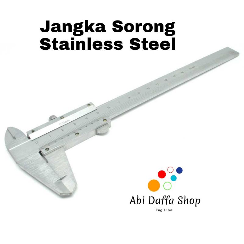 

Caliper Jangka Sorong Bahan Stainless Steel Vernier Caliper Gauge Micrometer 15cm