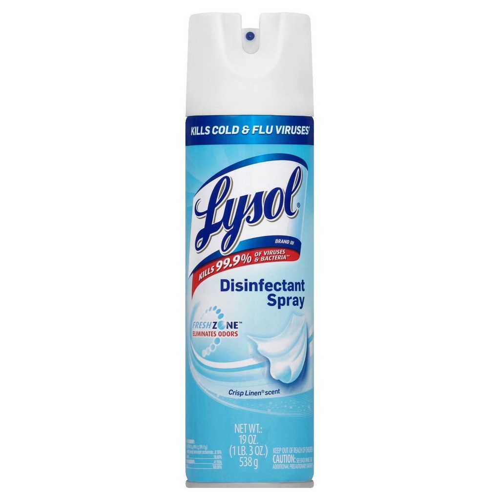Lysol Disinfectant Spray 510 gram gr bukan dettol bunuh virus lisol