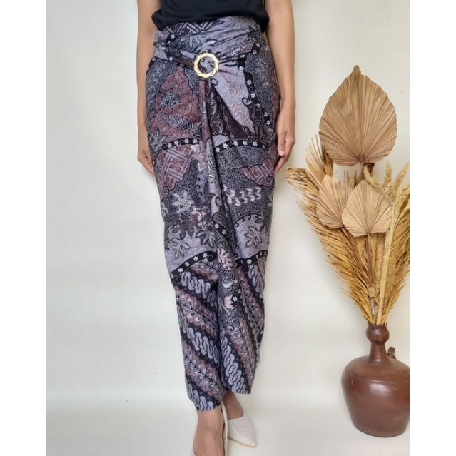 Couple Batik Ayah Anak Katun Premium Ungu
