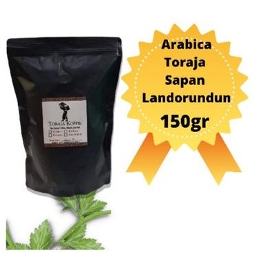 

Coffee Kopi Arabica Toraja Sapan Landorundun Toraja Roasted dan Bubuk 150 gr Grade1 Kopi Toraja