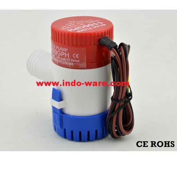 Jual GPH 12v DC pump bilge pump Boat pump DIY ROV motor waterproof Berkualitas