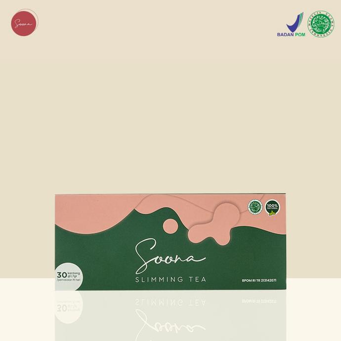 

[ COD ] Soona Sliming Tea | 1 Box isi 30 Kantung teh TERUJI Kode 1478