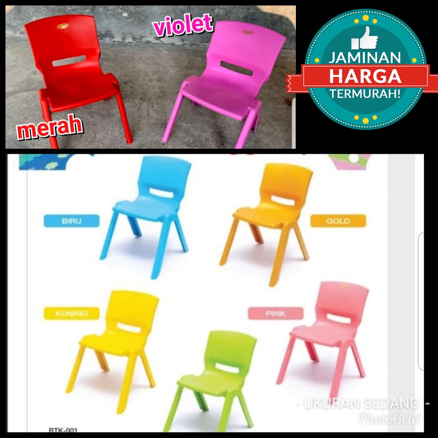 Kursi anak plastik/bangku anak plastik/kursi anak/kursi anak TK/bangku anak TK