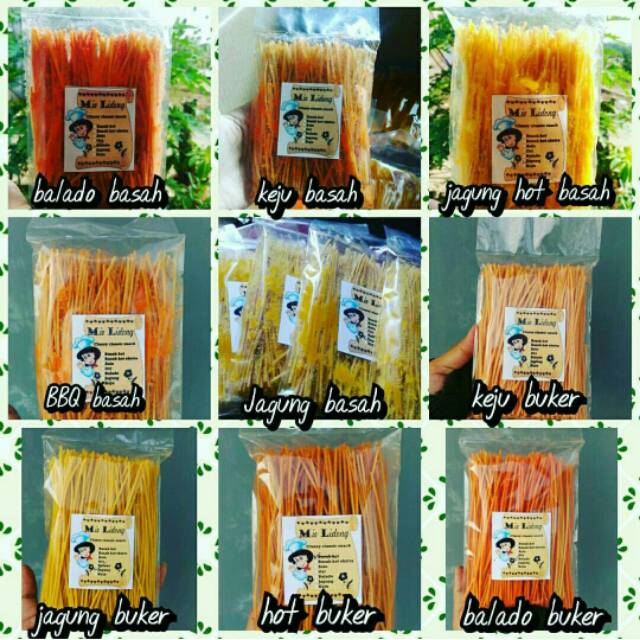 

Mie lidi 100 gr