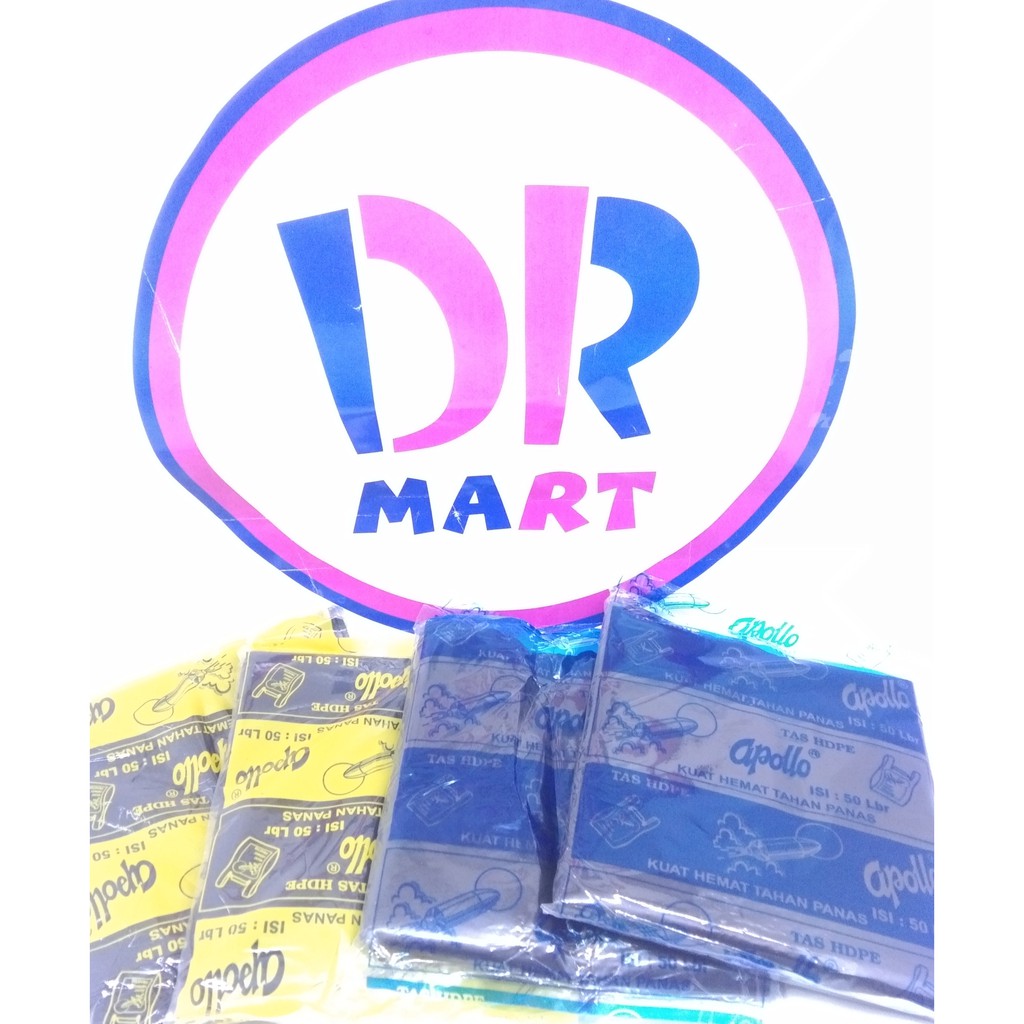 kantong Plastik Hitam Apollo Kecil