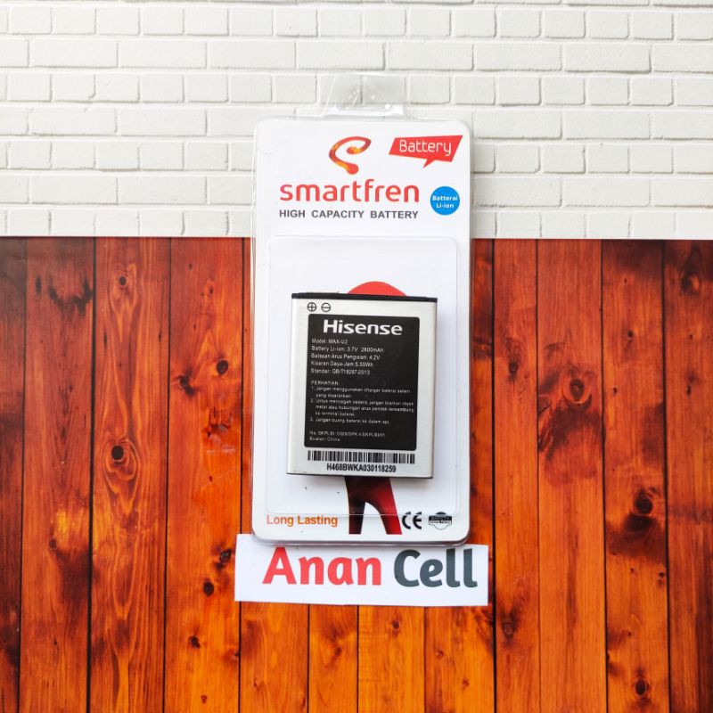 Batre baterai Smartfren Andromax E2 Plus - Q1 - U2 4G LTE B16C2G LI38190 LI38170A