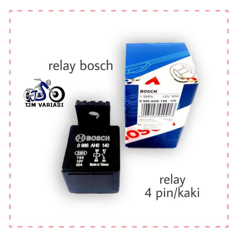 Jual Relay klakson bosch 4 pin Shopee Indonesia