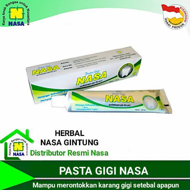 Jual PASTA GIGI NASA 100% ORIGINAL | Shopee Indonesia