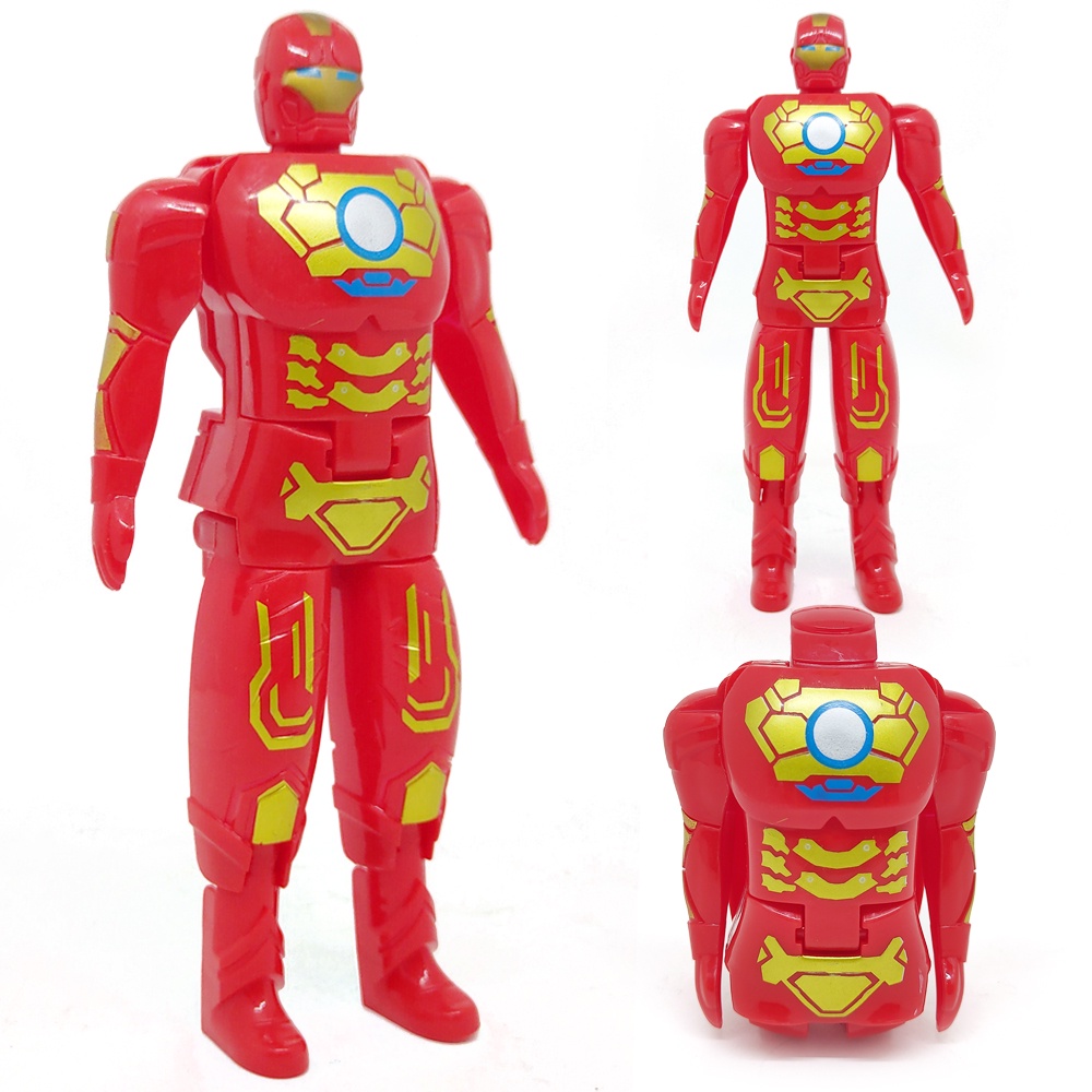 Beli 1 Gratis 1 Mainan Anak Super Hero Deformation EGG 6003C BOGO