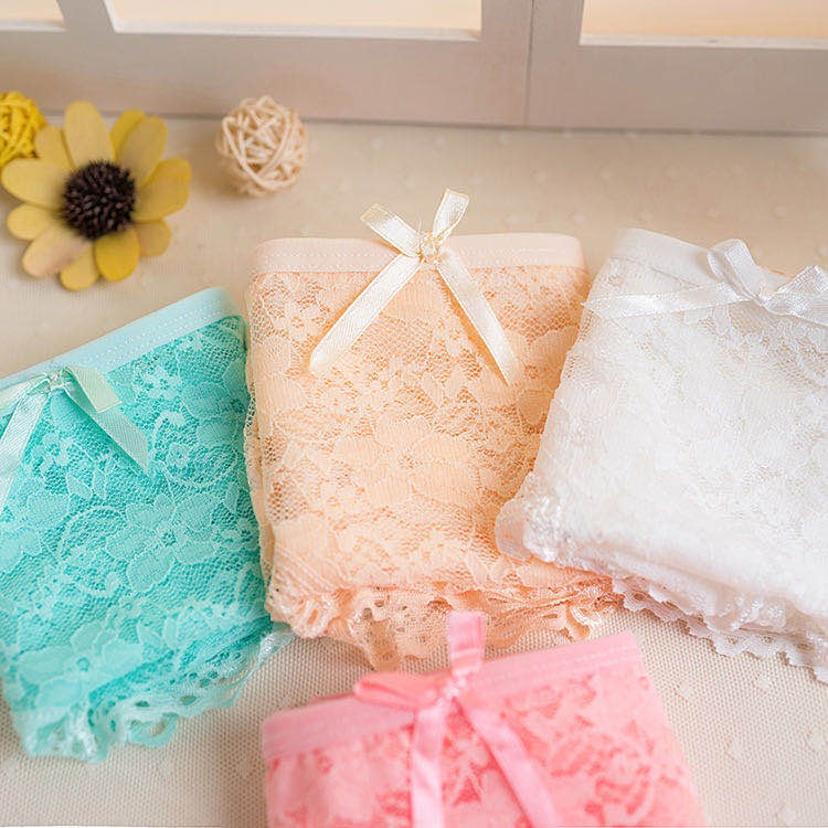 HOHO_HWANG (C-9) Women Panties Wanita One Piece Celana Panty sexy cd import polos lace flower-3