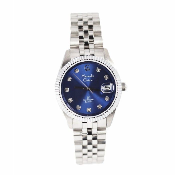 ORIGINAL Jam Tangan Wanita Alexandre Chritie AC 5013 / 5014 / 5016 Rantai Garansi 1 Tahun
