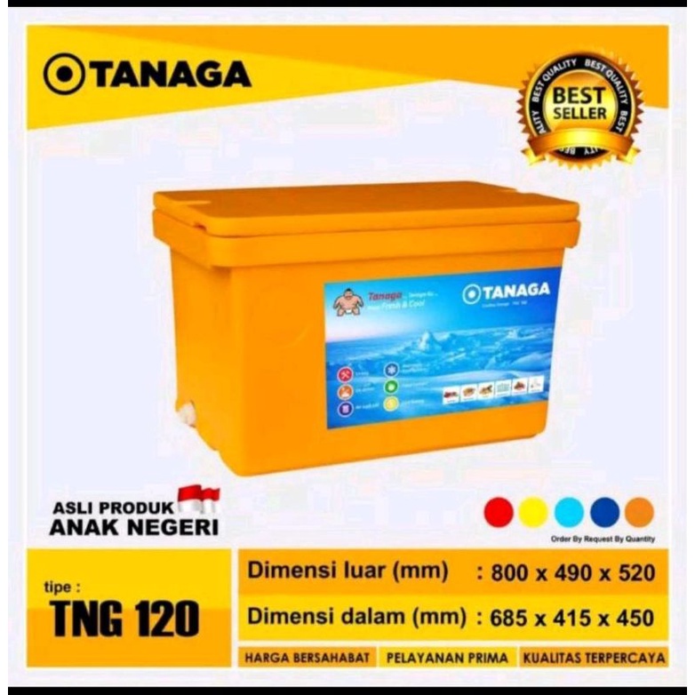Cooler Box Tanaga 120Liter | Cooler box ice 120ltr