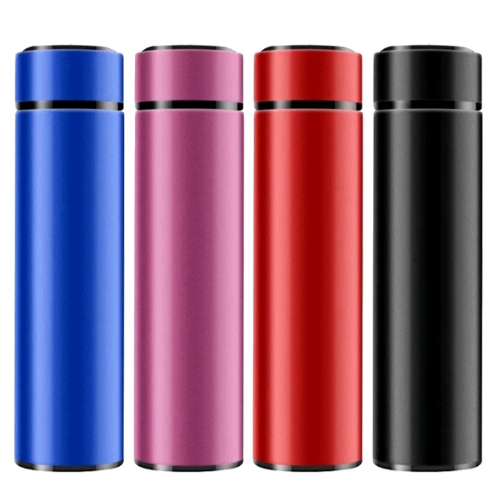 Thermos Air Panas Mini stenlis 500ml LED Display Suhu Temperatur-Termos Air Panas 500ml stainless -Smart Termos Layar