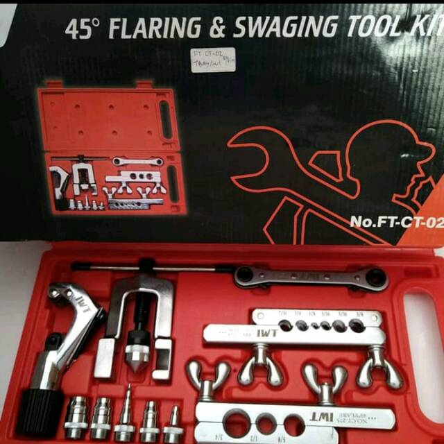Flaring tools IWT FT-CT 02 flaring swaging tools set HIGH QUALITY