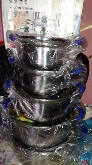 Panci Tutup Kaca Set Isi 5 Pcs