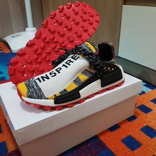 Adidas X Pharell Williams HU NMD "SOLAR PACK" Core Black / Red