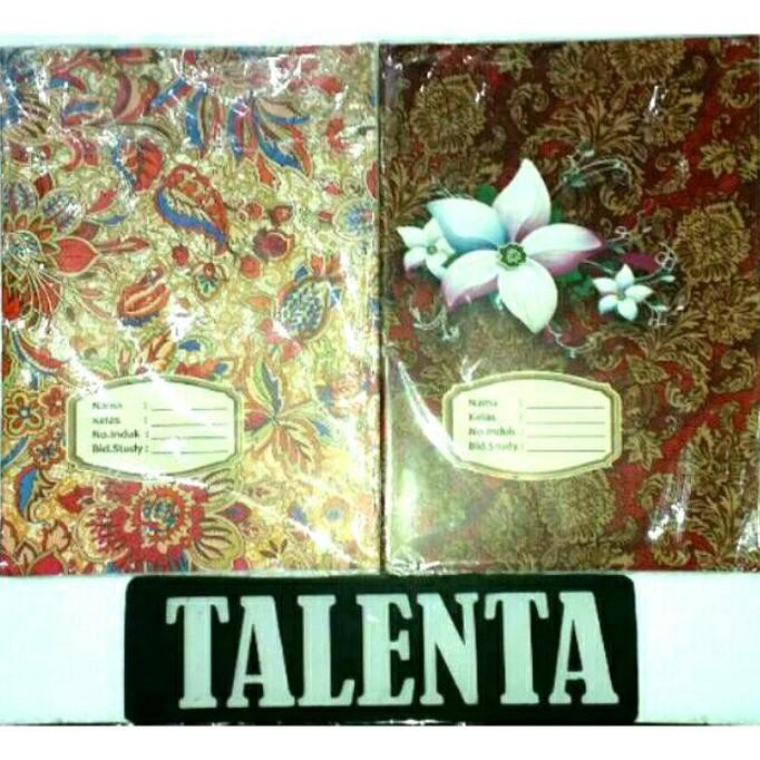 

BARU Sampul Buku Batik Ukuran Buku Tulis Kwarto