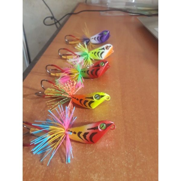 UMPAN CASTING JUMP FROG TRIANGLE MRA LURE