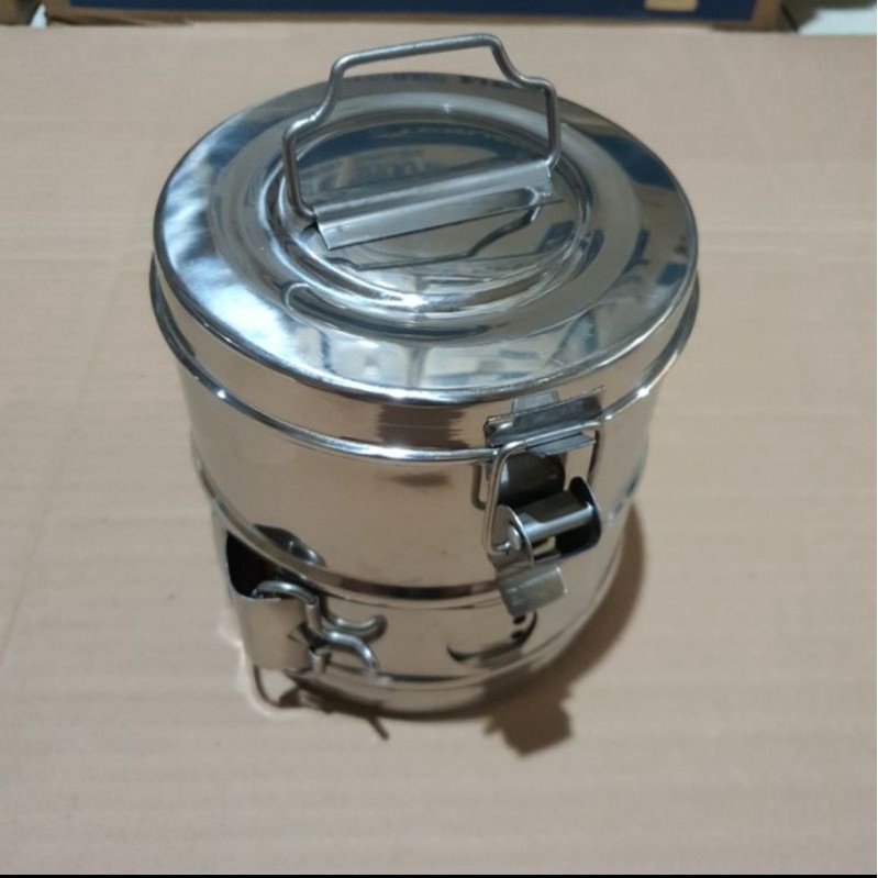 Tromol Kasa Steril 12.5 cm Dressing Drum