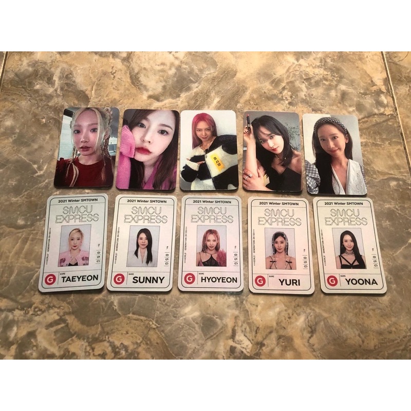Photocard Girls Generation SNSD OhGG SMCU Replika